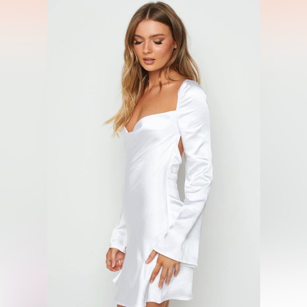 Beginning Boutique Marienne White Dress